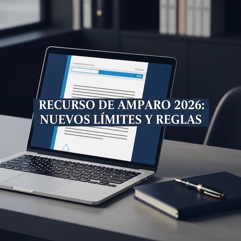 El límite de los 50.000 caracteres: El nuevo tope formal del recurso de amparo