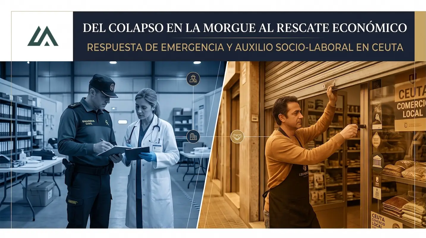 Del colapso en la morgue al rescate económico: La respuesta de emergencia ante la crisis de Ceuta